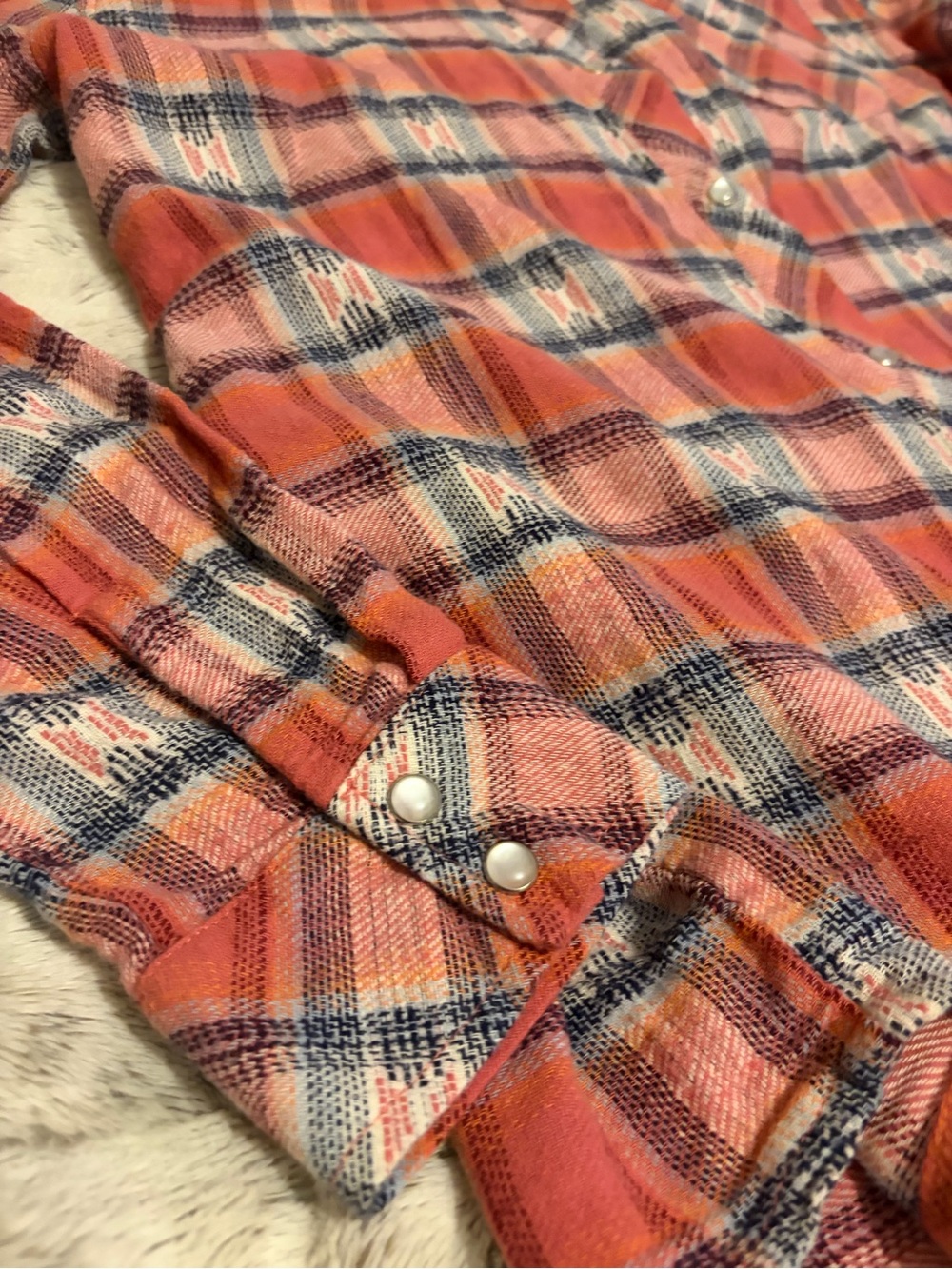 Idyllwind salmon button down - Picture 2 of 4